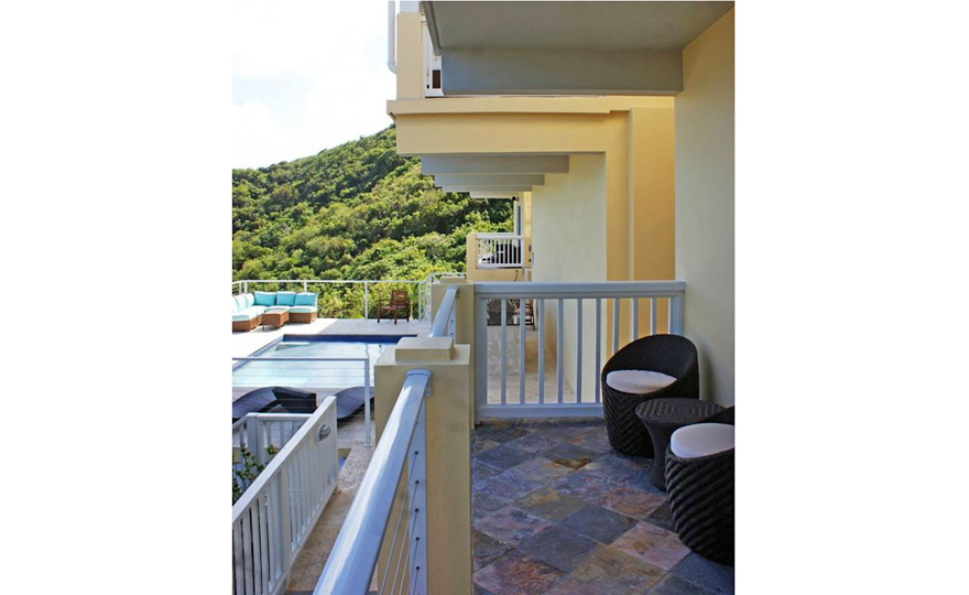 View of pool from Lower North Balcony