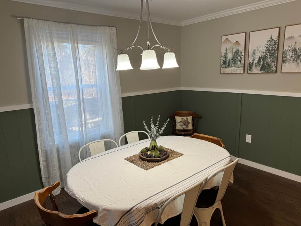 Dining and window Dining and window