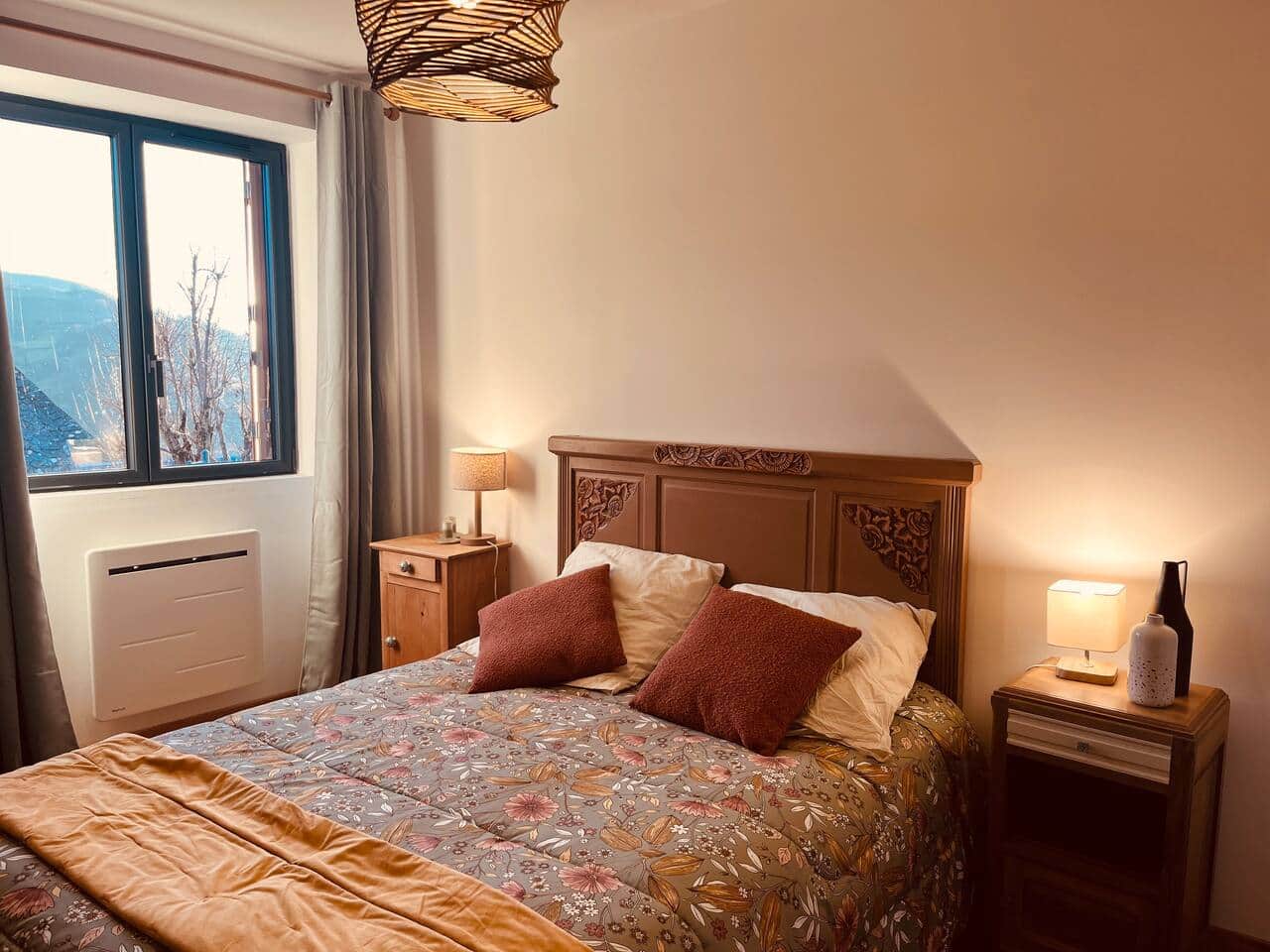 Chambre 2 lit double