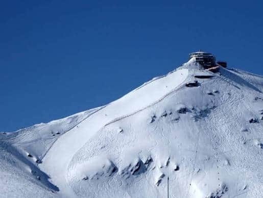 Schilthorn above the Mürren ski area