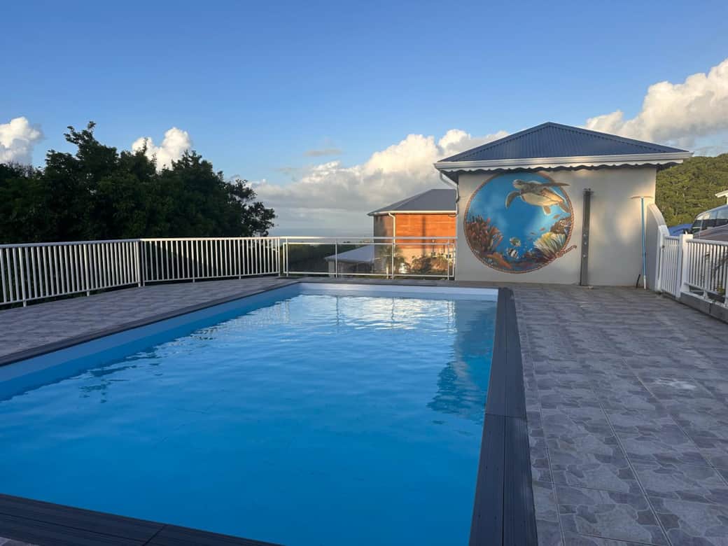 Piscine vue mer