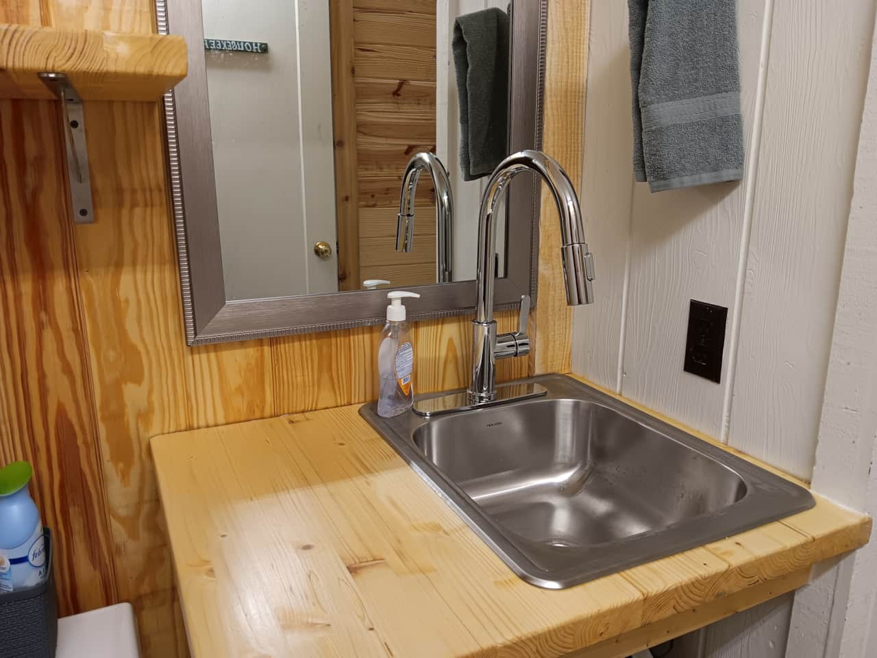 Camp bathroom - private to your party