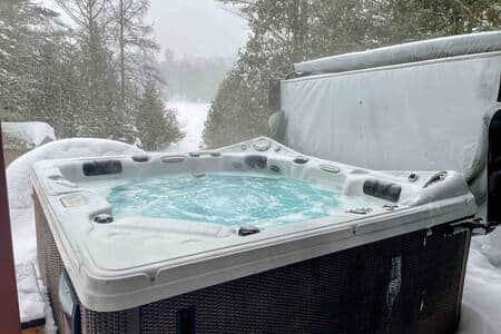 Spa en hiver