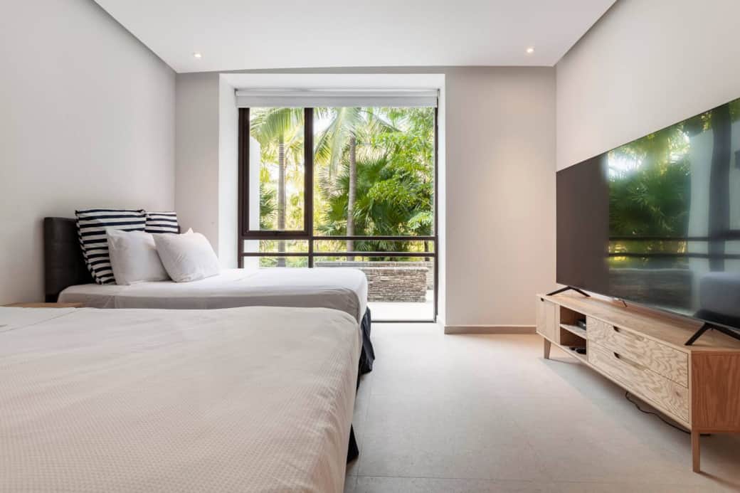 Recamara 2 camas Queen Size