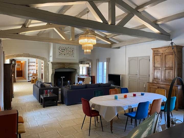 Pièce de vie, salle à manger