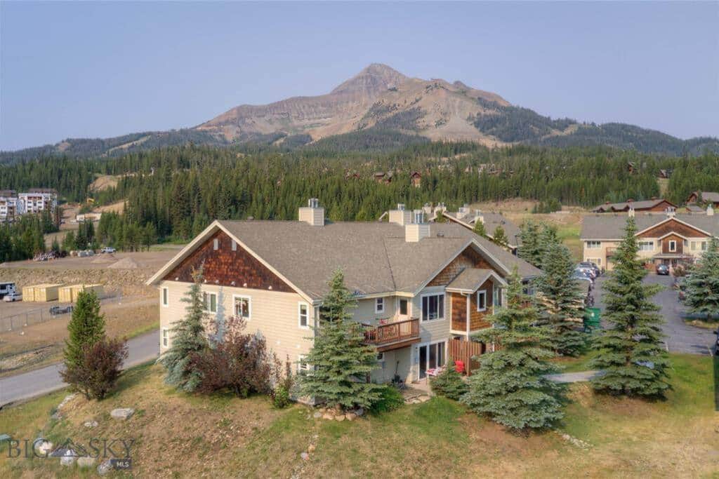Our Building with Lone Peak in the background