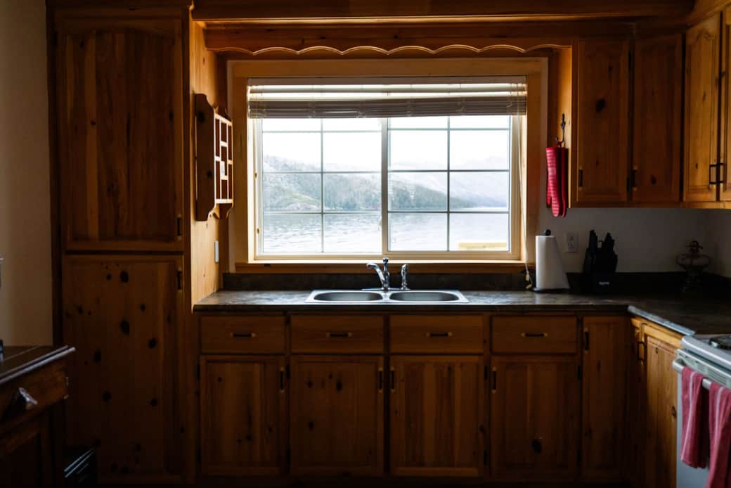 View from kitchen window