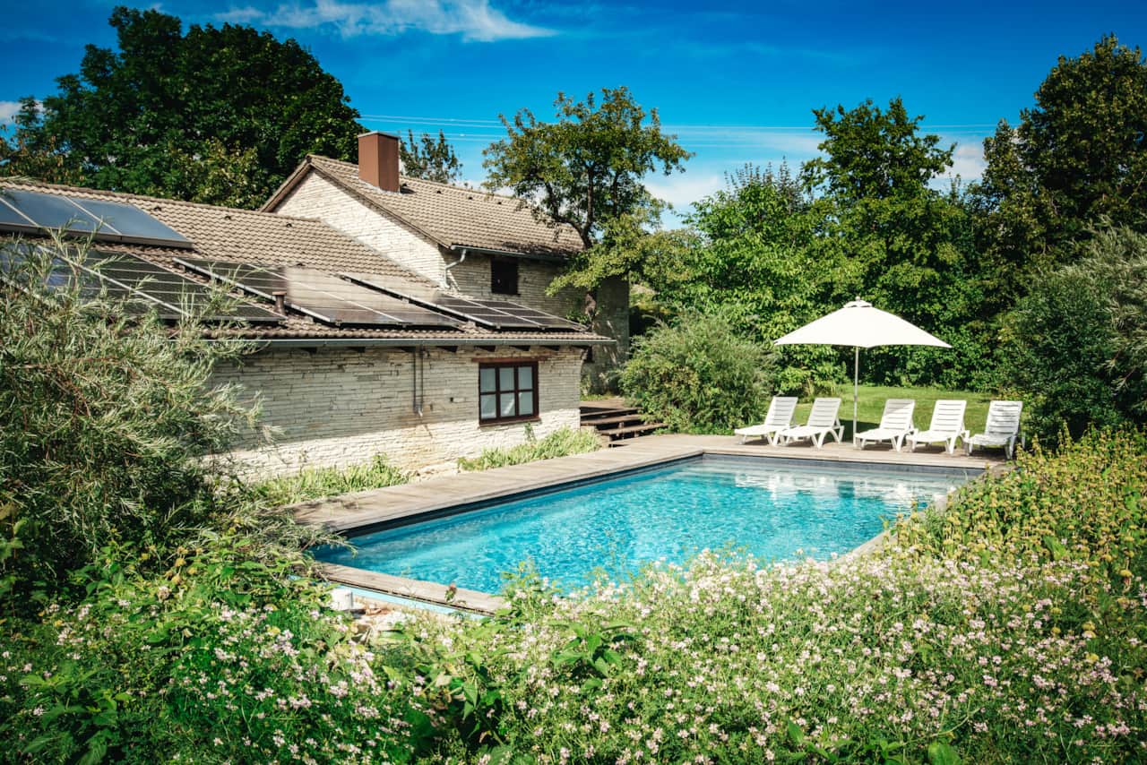 Privater Außenpool