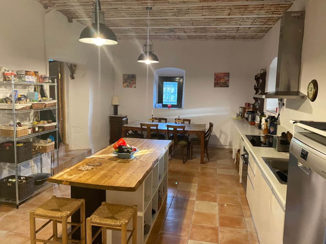 Cocina ample, totalment equipat