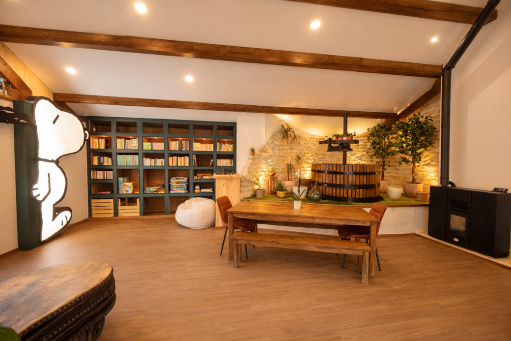 Salle de détente du domaine