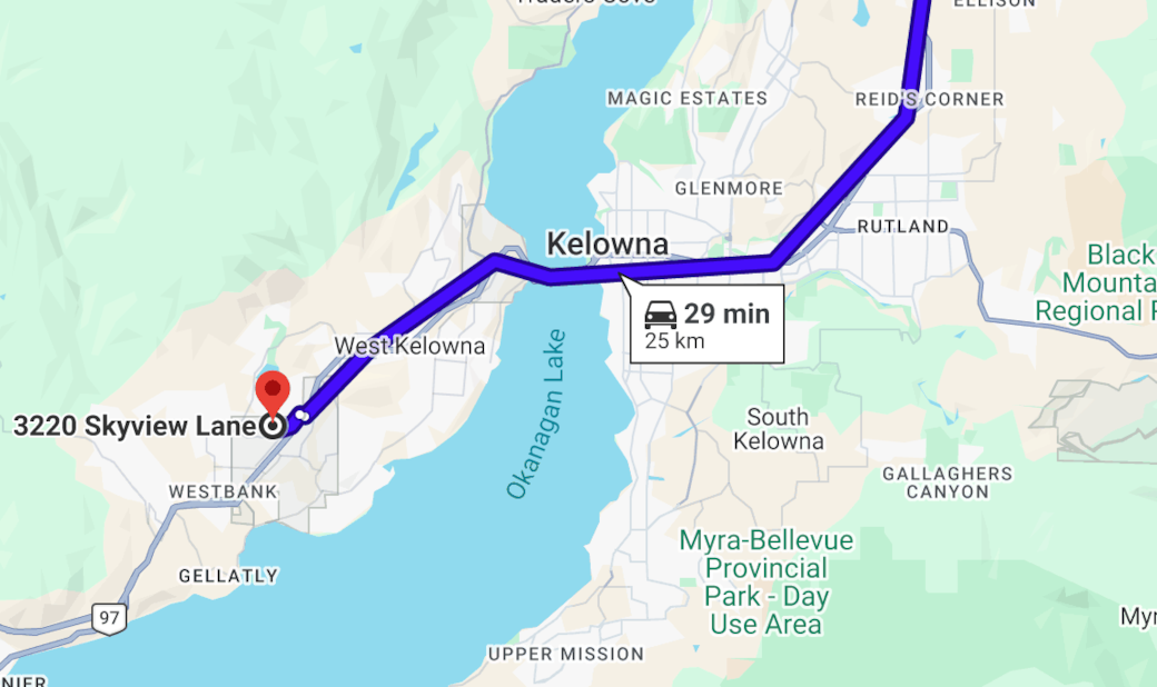 Map of the property location