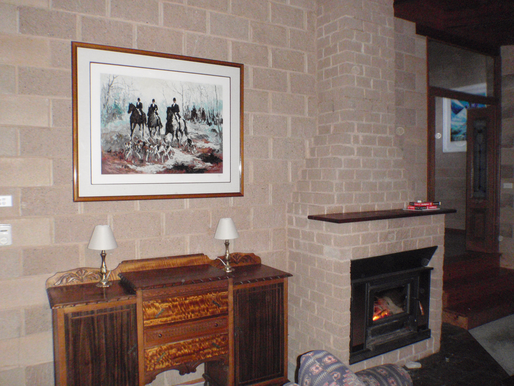 Slow Combustion Fireplace