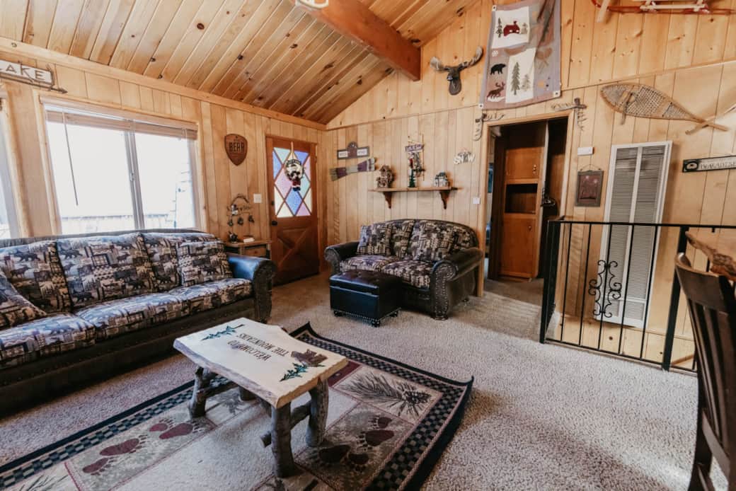 Second floor living room