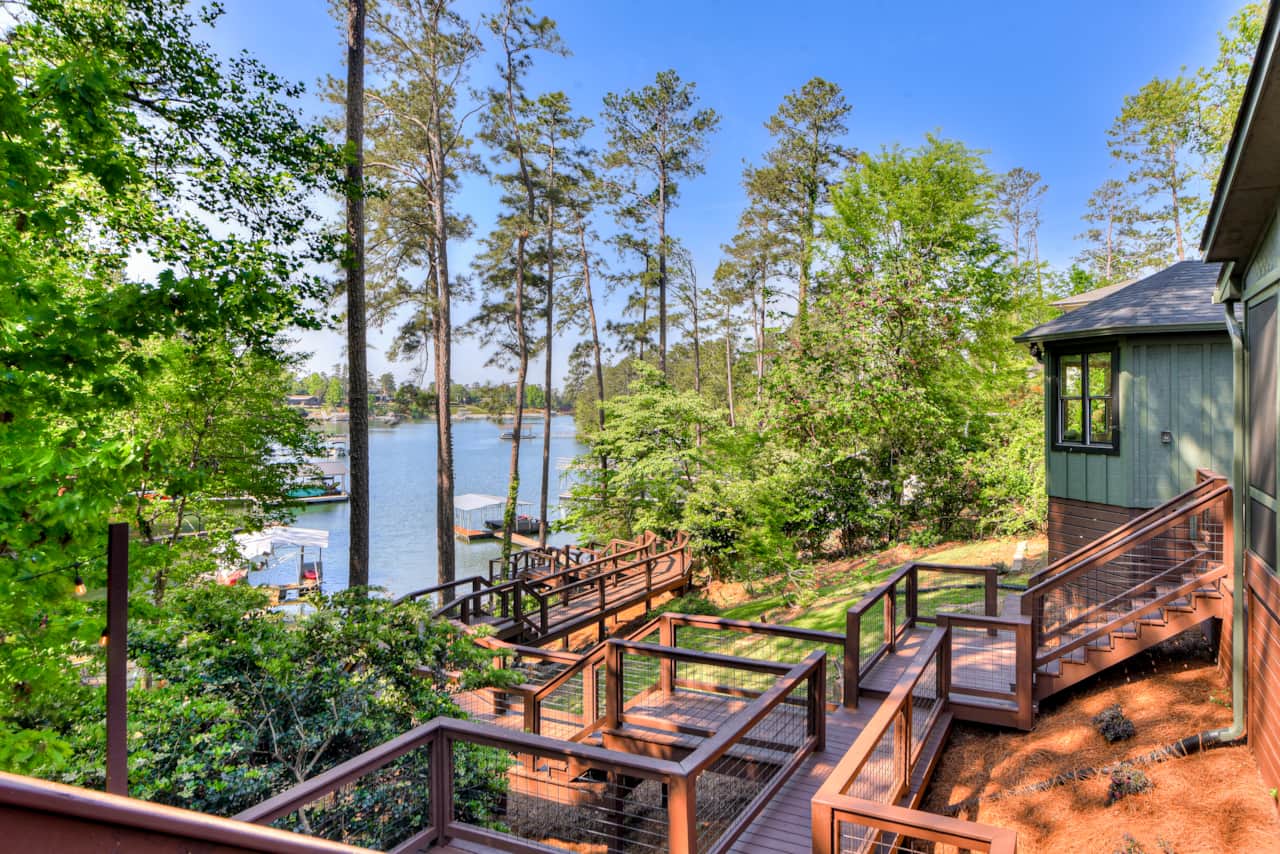 Beautiful Lake Views with Multiple outdoor Spaces
