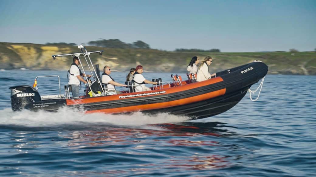 Ruta en barco Playa de Las Catedrales