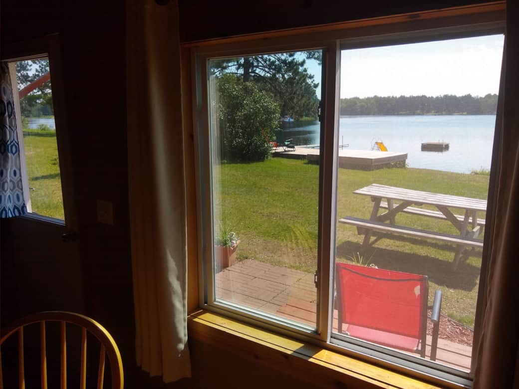 Loon's Lair North Woods Lakeside Cottage Vacation Home in Phillips