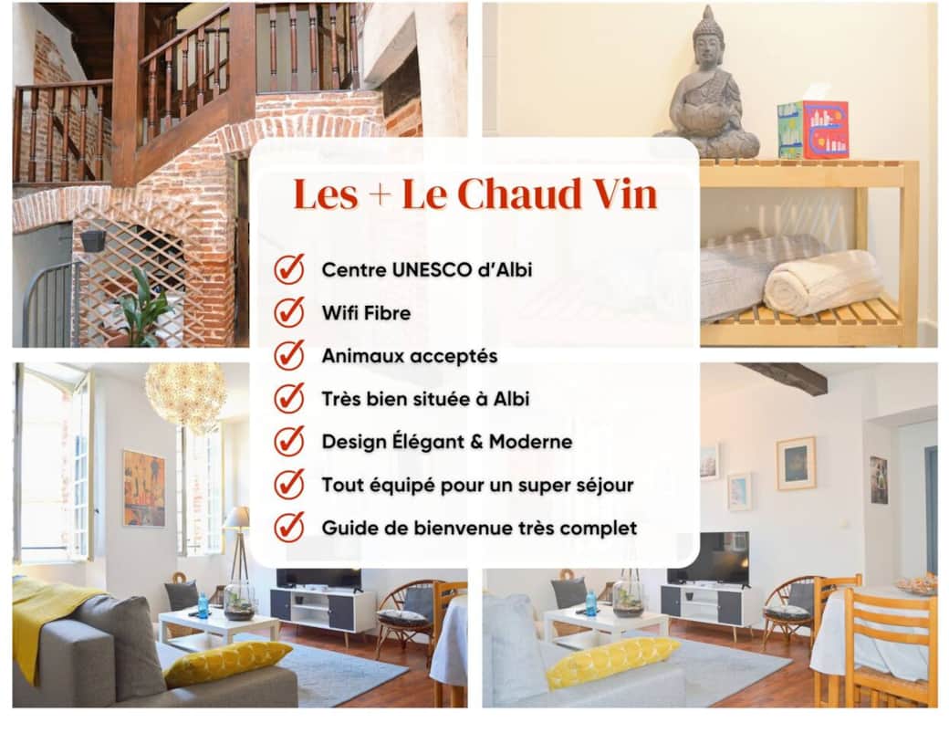 Les + de notre appartement Le Chaud Vin Les + de notre appartement Le Chaud Vin