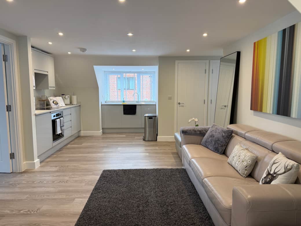 Open plan kitchen area Open plan kitchen area
