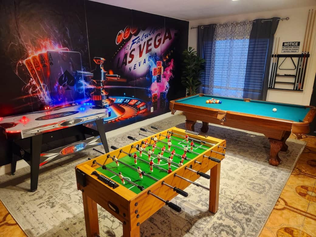 Play and Have fun in our Game room space