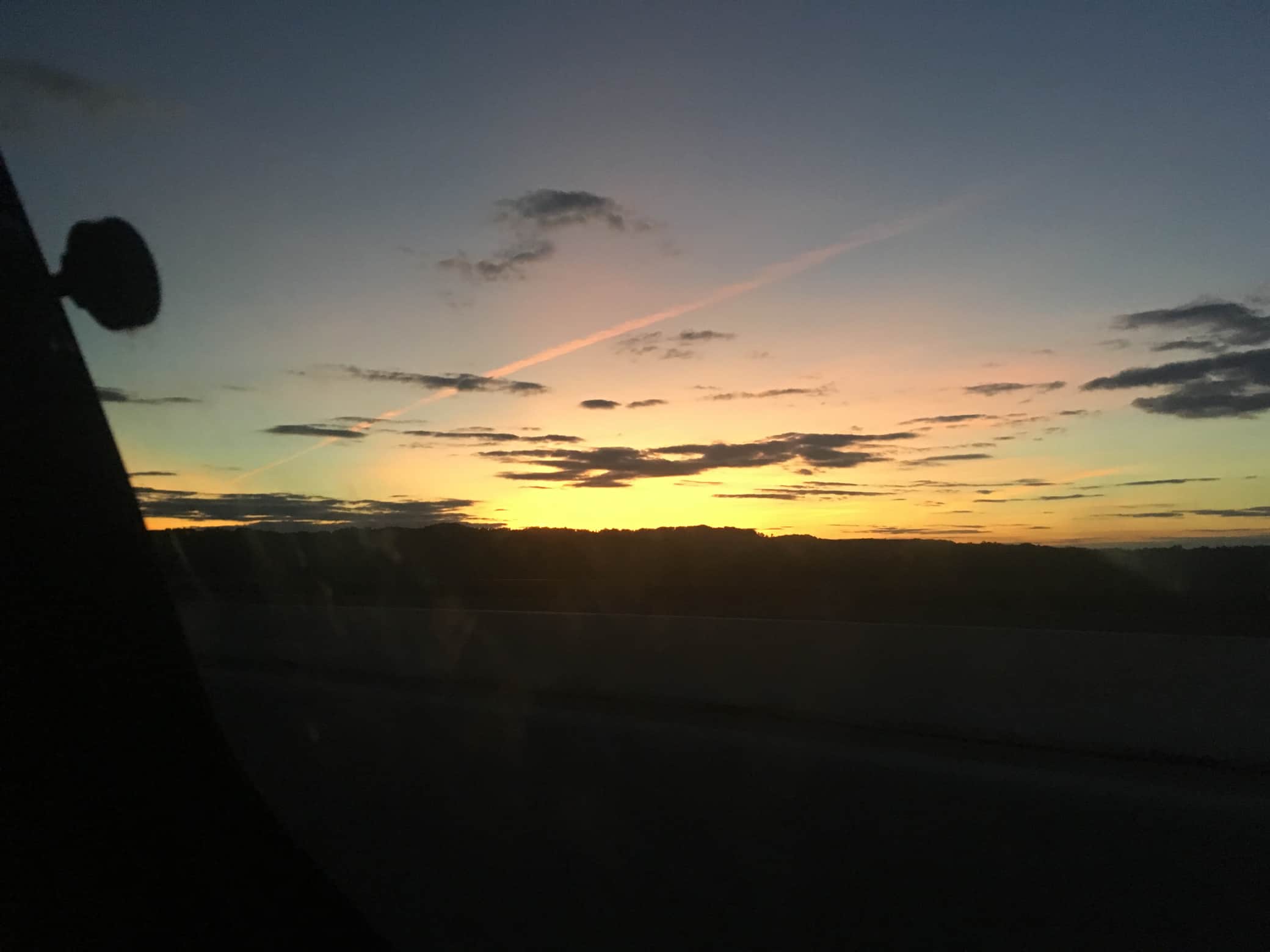 Sunset on the bridge!