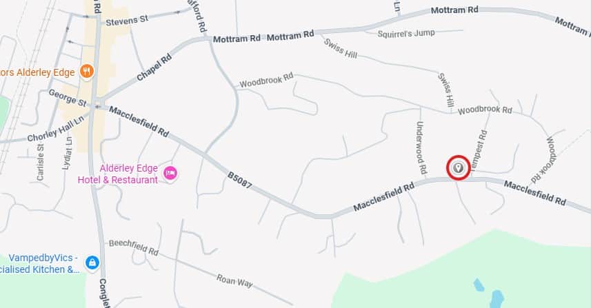 Map of the property location