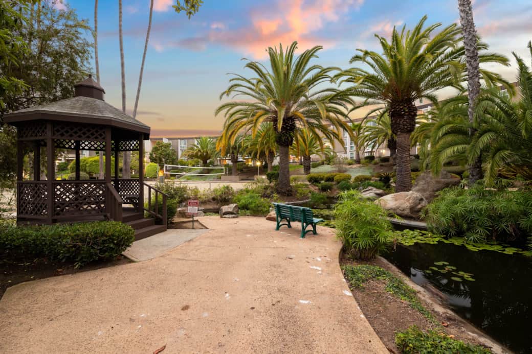 Gazebo and Walking Path