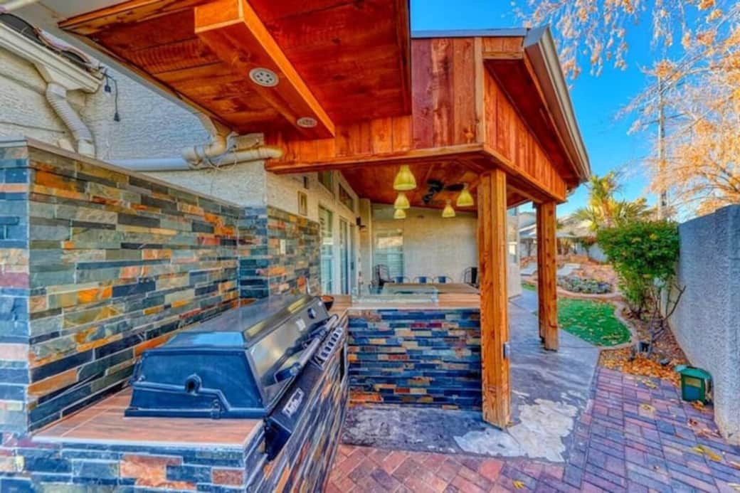 Exterior Family BBQ Overview