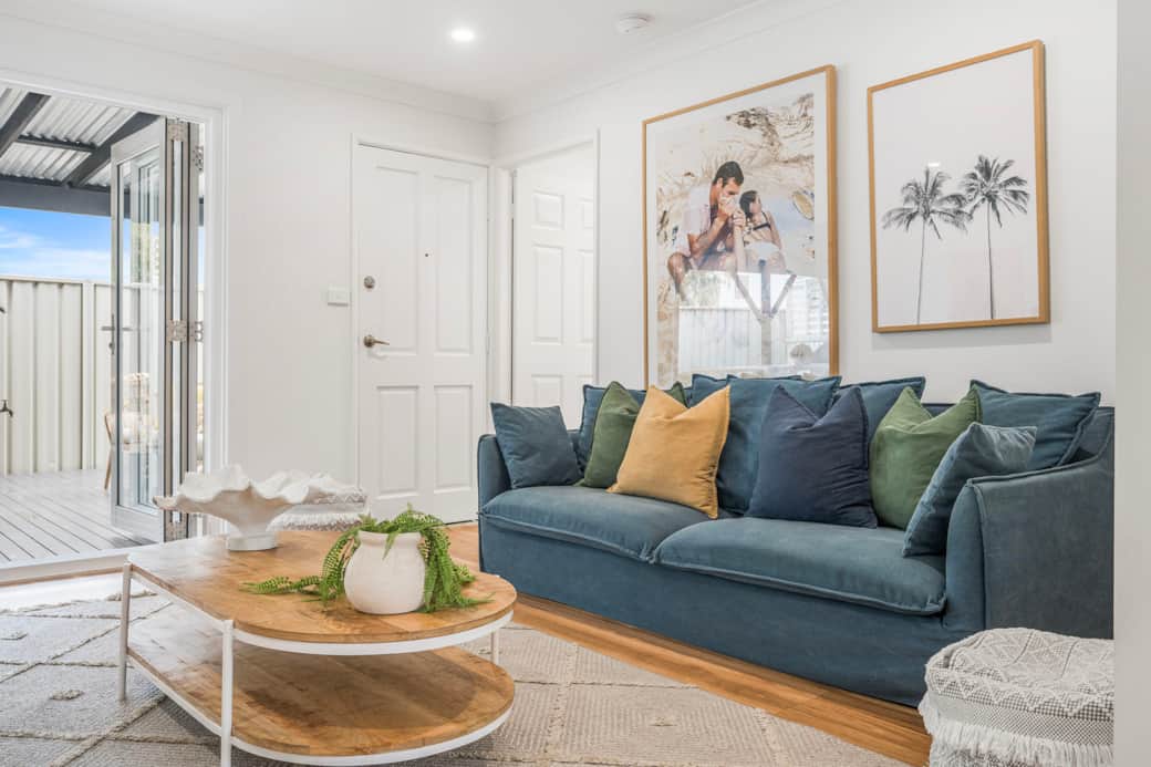 Main lounge leading to bedroom 4