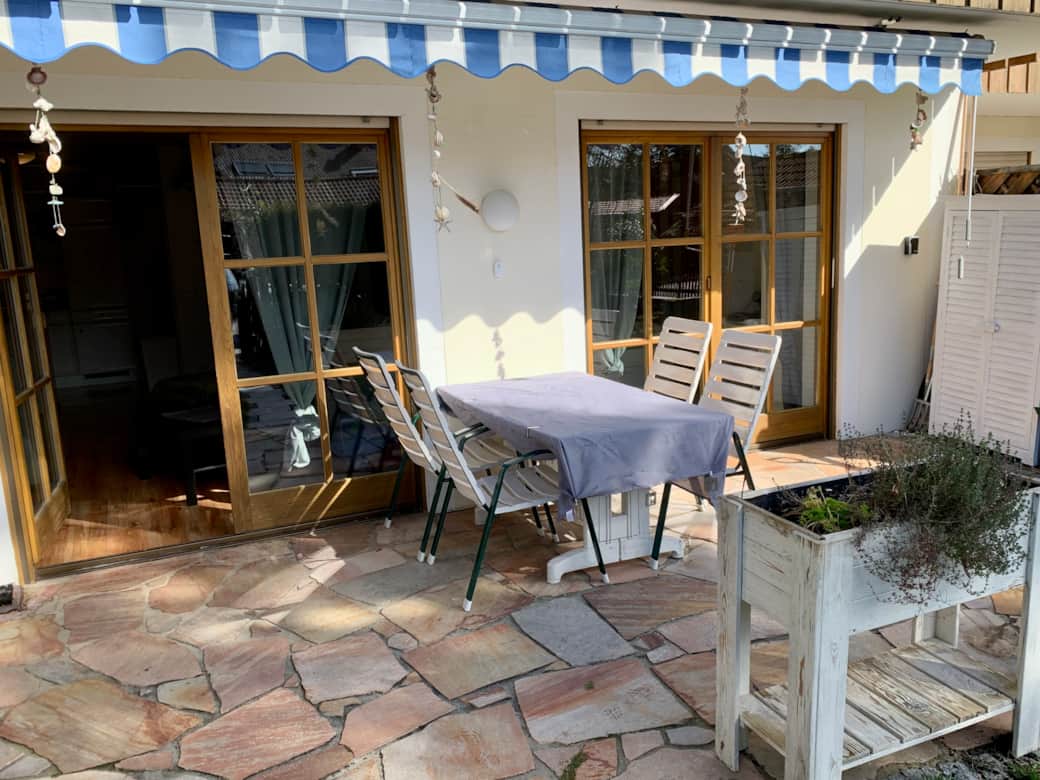 Terrasse und Garten