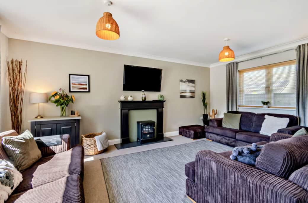 Comfortable Living Room | Willow Lodge Pembrokeshire Comfortable Living Room | Willow Lodge Pembrokeshire