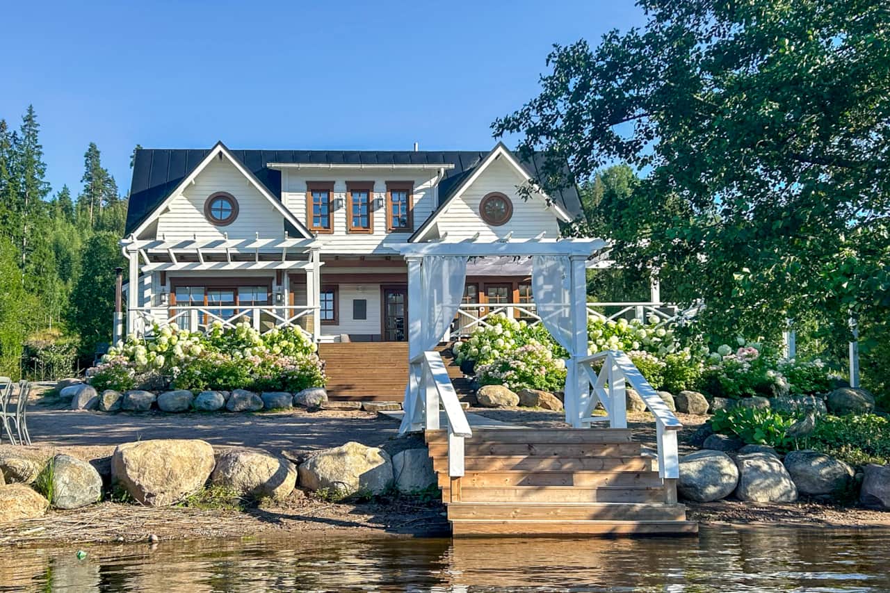 Beach House from the lakeside