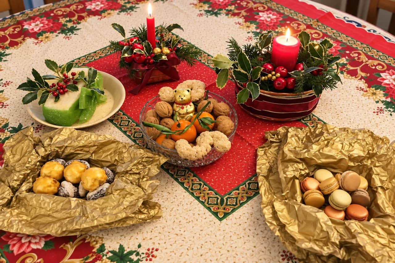 La Rana e L'Ulivo Christmas Table
