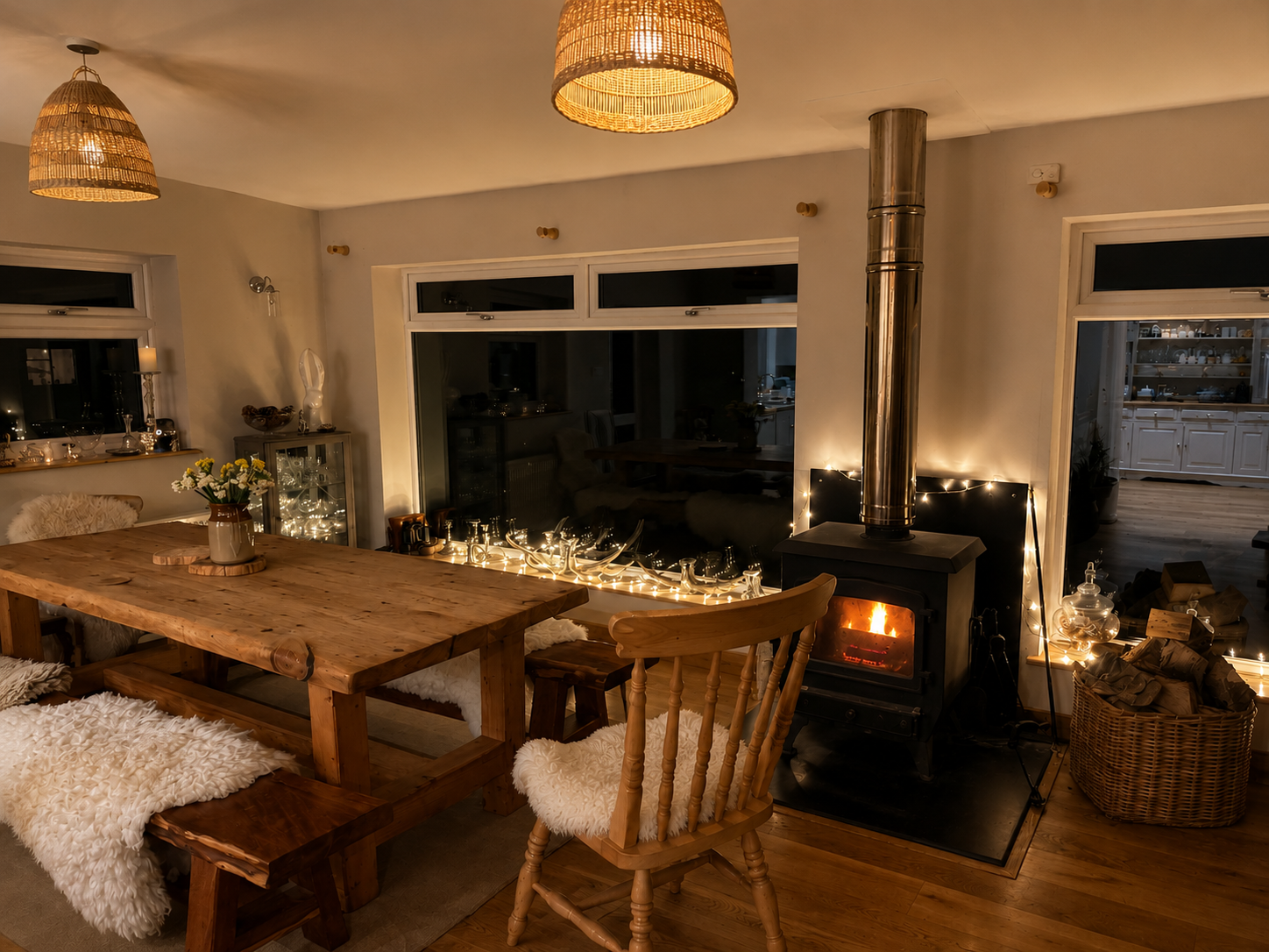 Dining & Kitchen Area