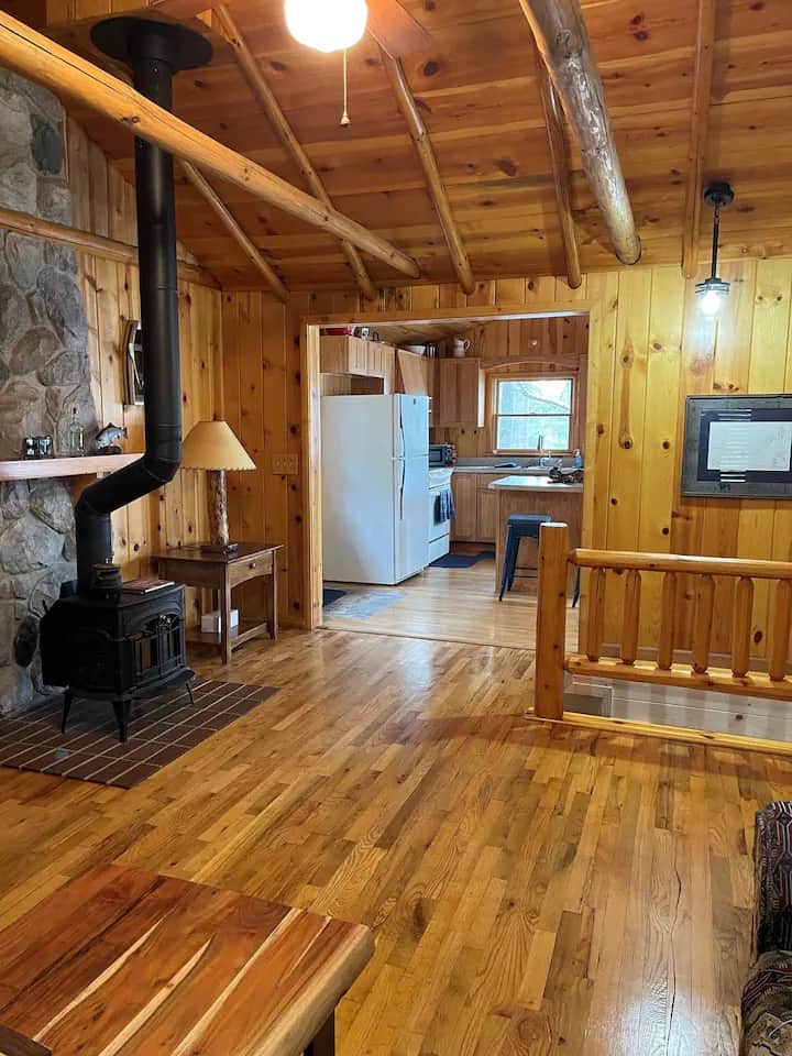 Living Room into kitchen