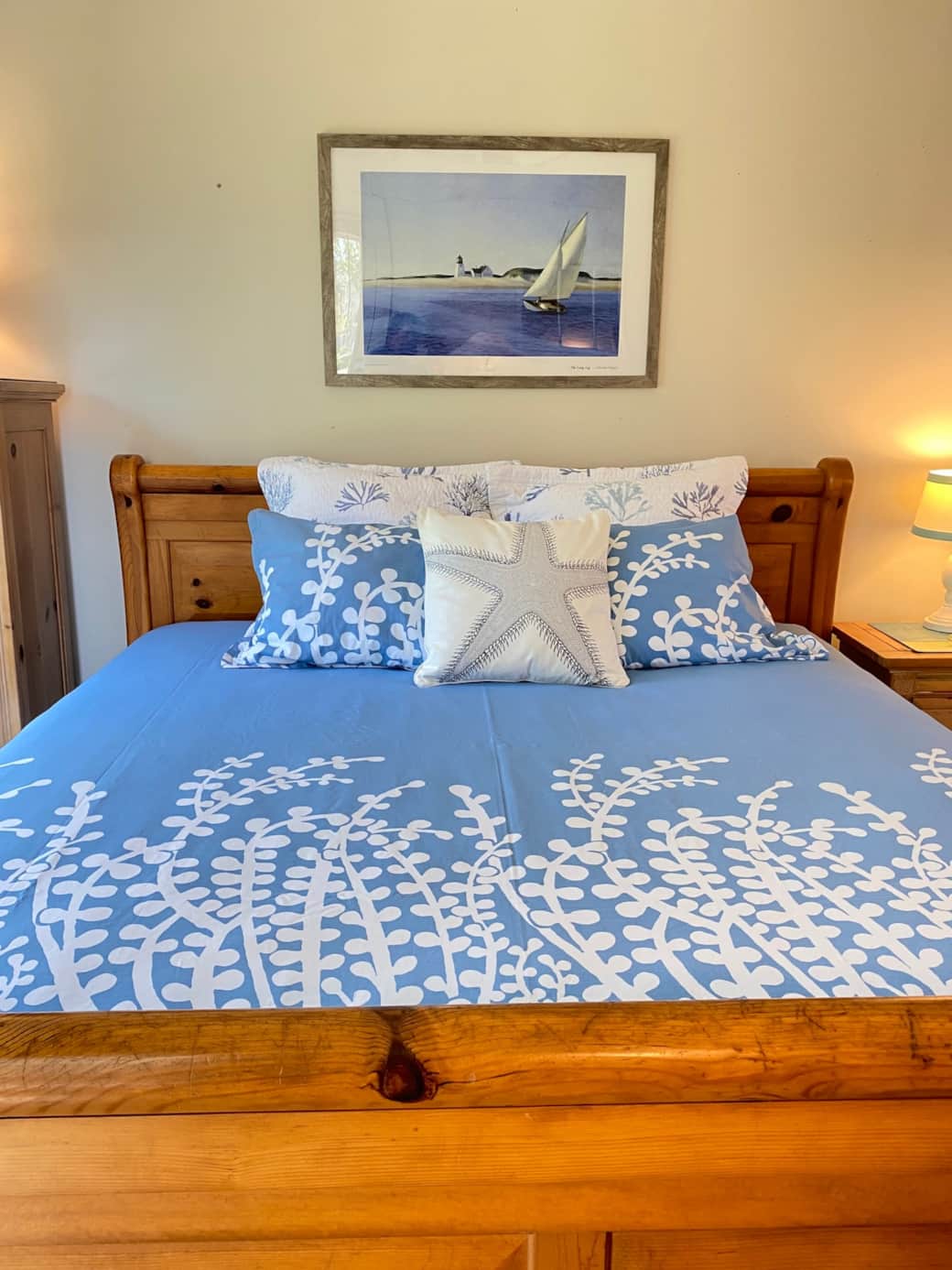 Dune Suite King sleigh bed.