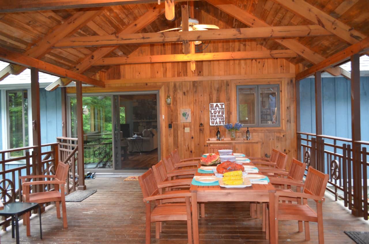 Covered Deck