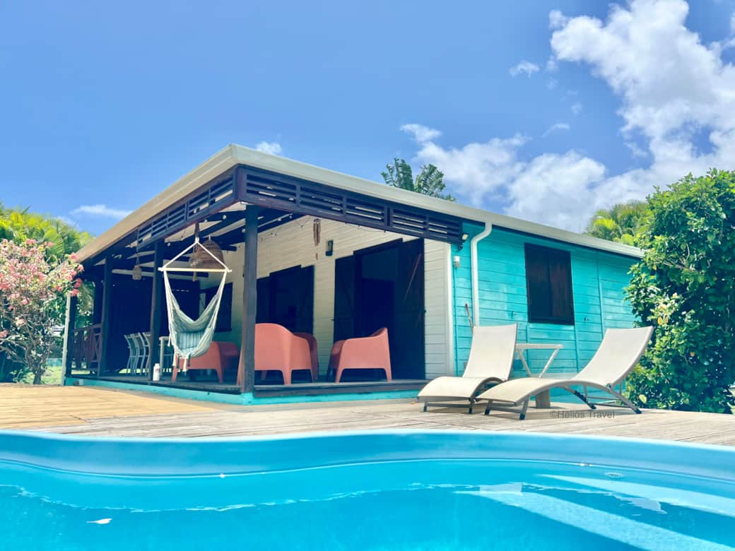 La villa Tara depuis la piscine