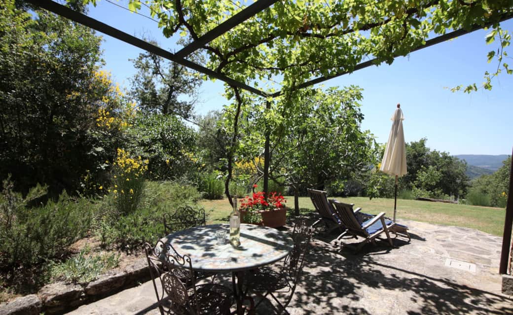Casa Carina--Grapevine Pergola