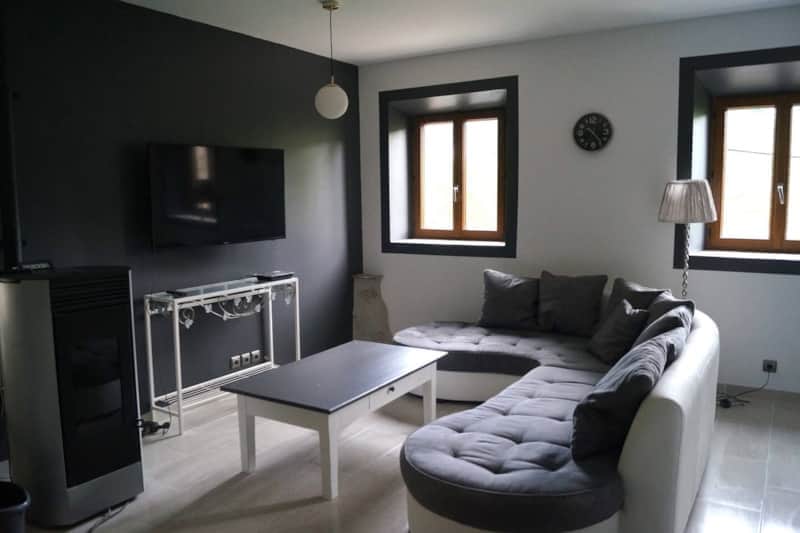 Salon et tv connectée 