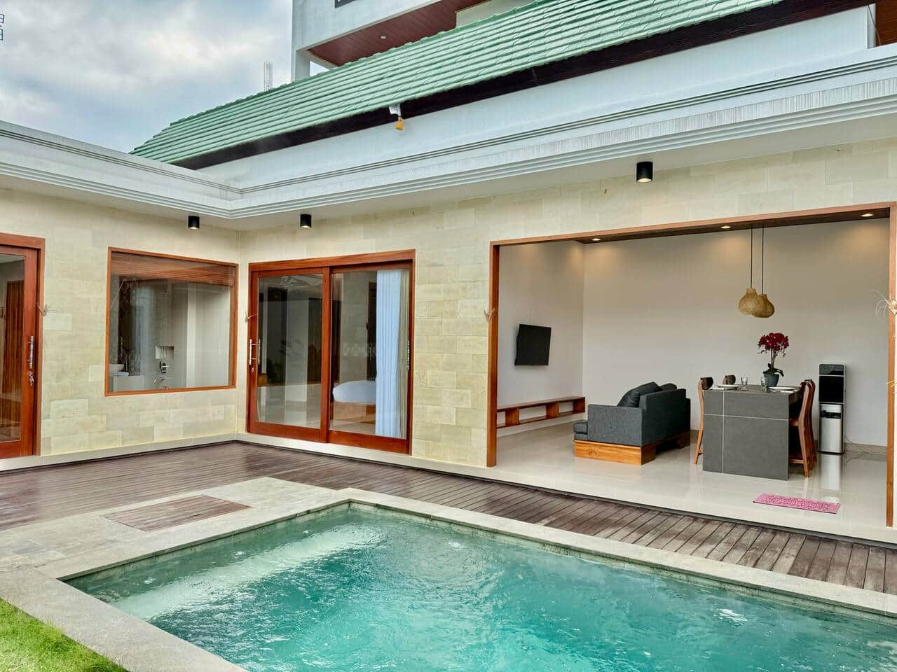 Private pool villa in a quiet area near Ubud Bali