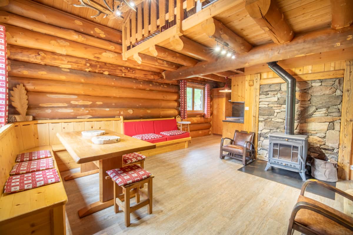 Chalet en rondins, proche des pistes, 8p à La Bresse