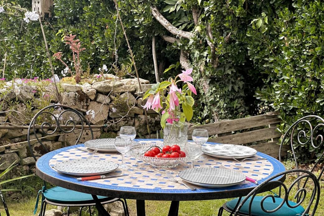 Table à manger extérieure