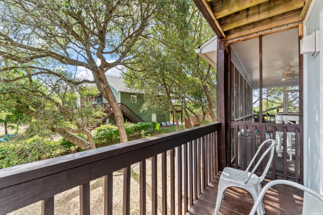 Deck off Twin Bedroom
