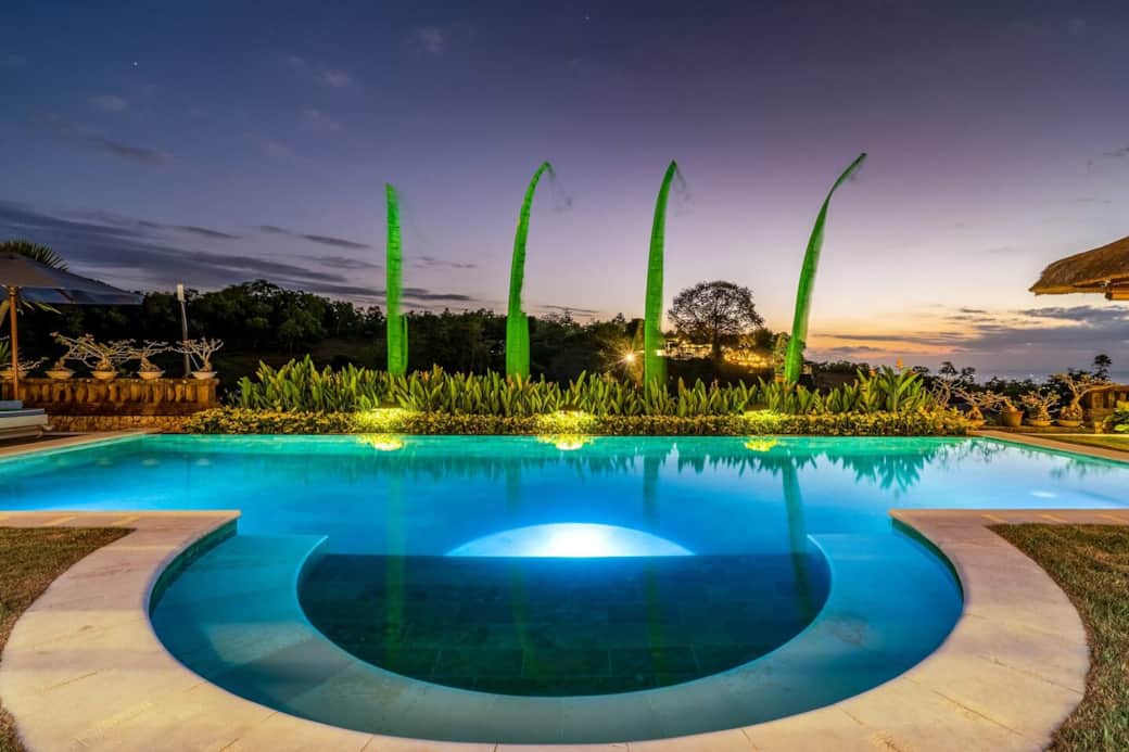 Ocean Pool View at Sunset