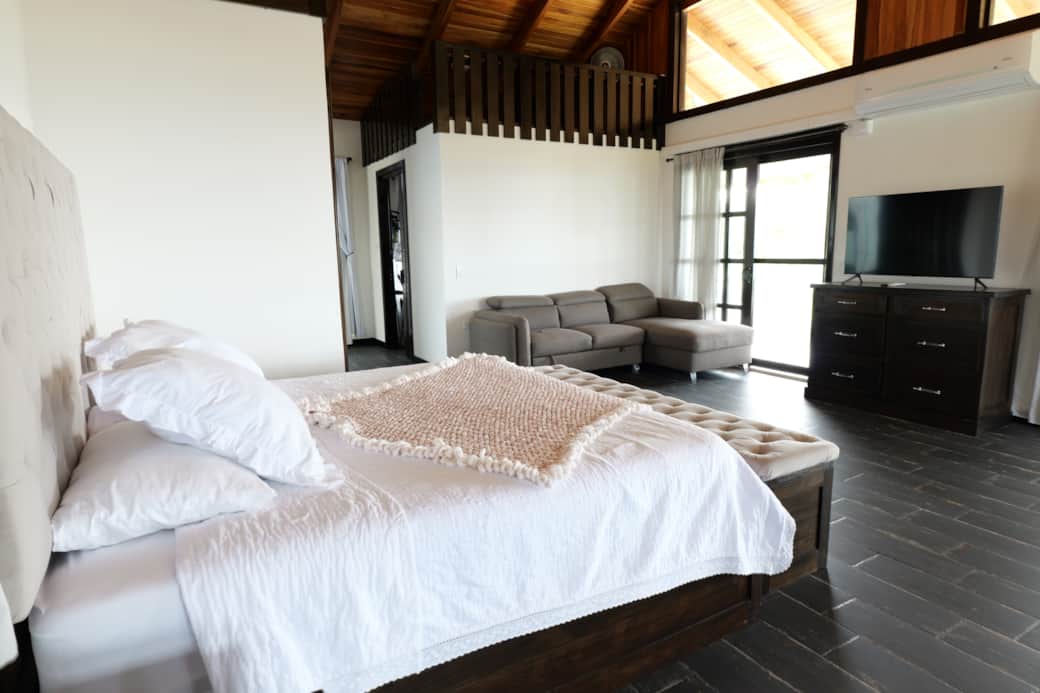 Master Bedroom and Pull Out Sofa