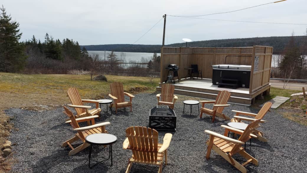 Firepit and Hottub and BBQ