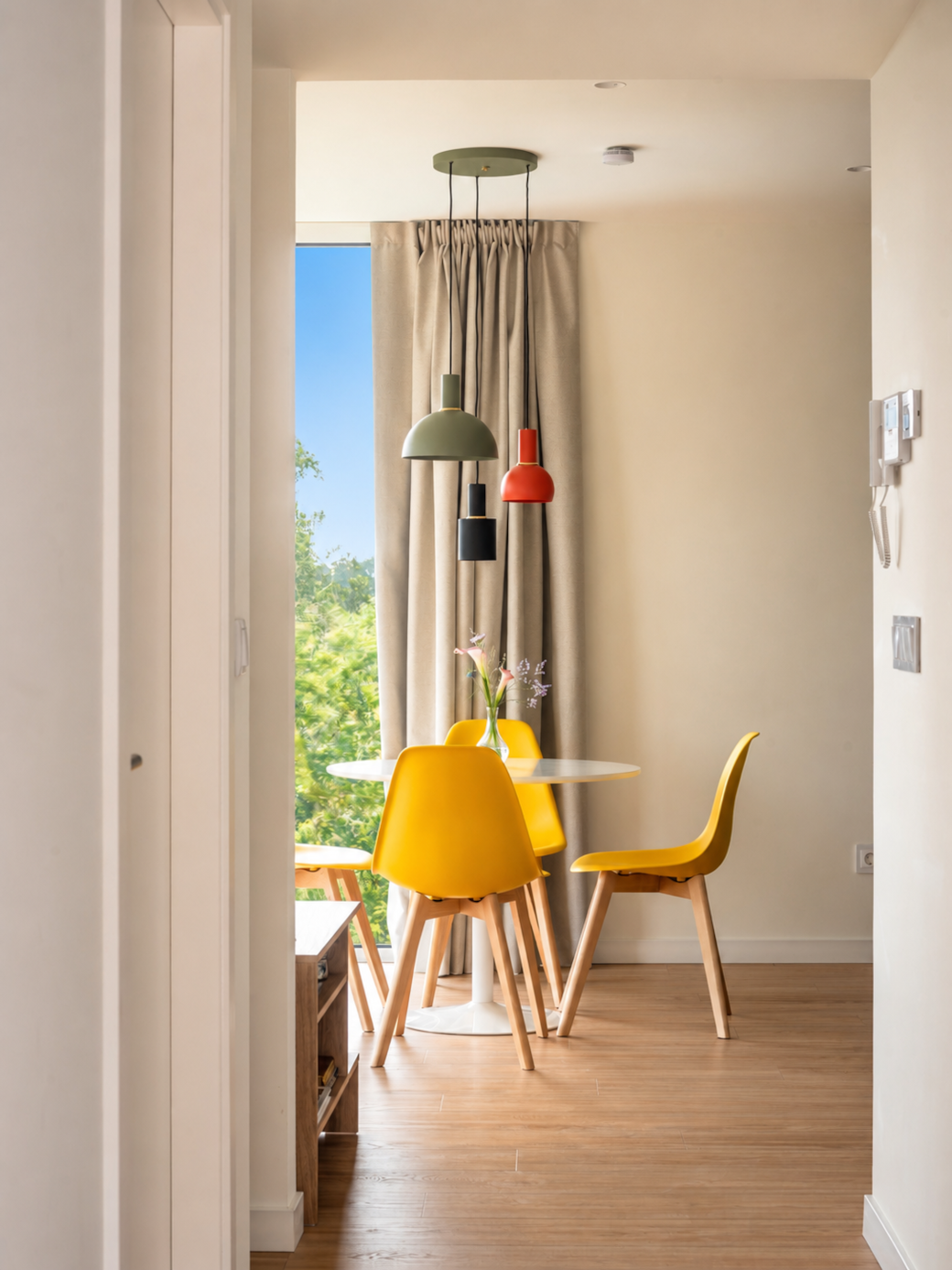 Serene design, natural light, and warm details for a welcoming stay.