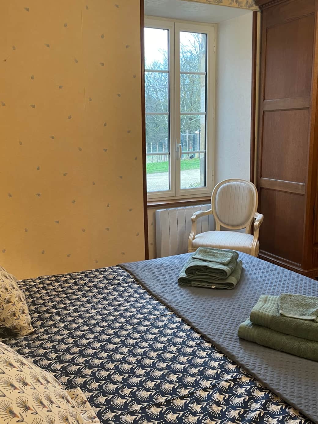 Chambre bleue 