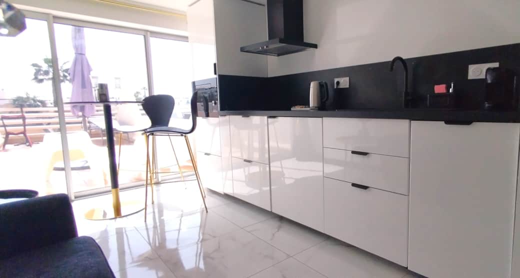 0020 full kitchen le boudoir heliopolis - Deluxe studio - naturist village - Cap d'Agde