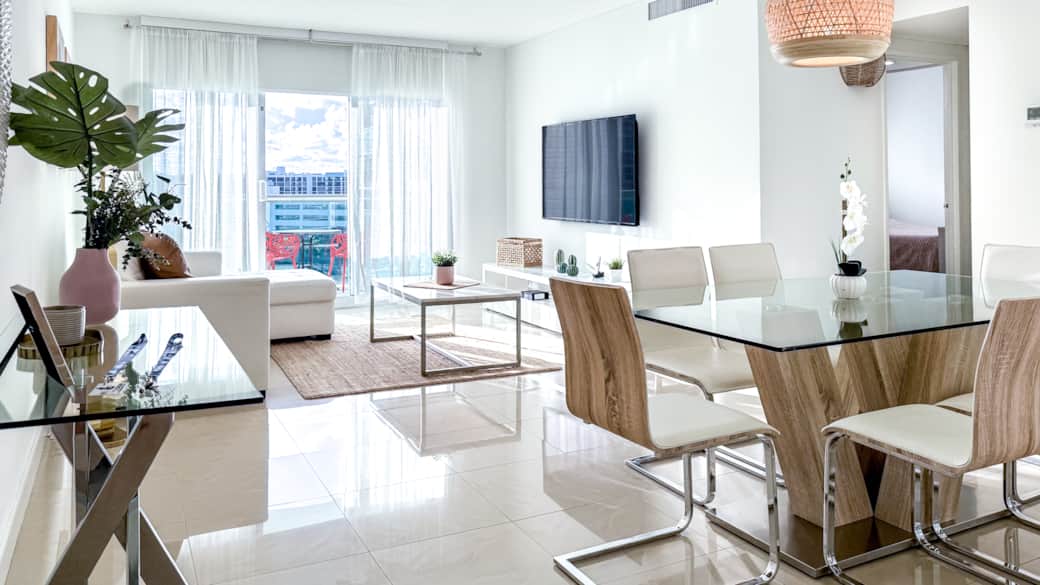 Comedor y sala de estar